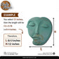 Luxury Abstract Face MDF Wall Art | Premium 3D CNC Wall Decor Design-1