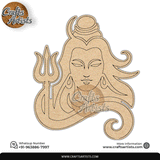 Mahadeva Premarked MDF Laser Cutouts Base | Design-30