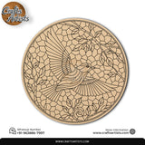 Mandala Premarked Round MDF Base Design 10