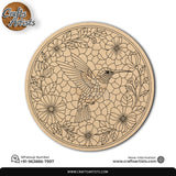 Mandala Premarked Round MDF Base Design 11