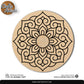 Mandala Premarked Round MDF Base Design 5