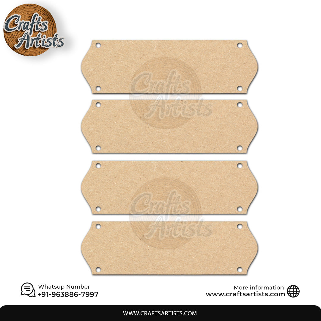 MDF Wall Hanging Plaque Laser Cut Design 005