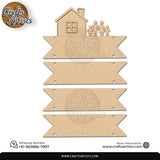 MDF Wall Hanging Plaque Laser Cut Design 009