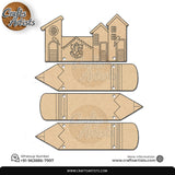 MDF Wall Hanging Plaque Laser Cut Design 016