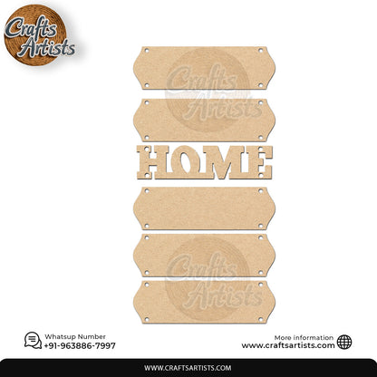 MDF Wall Hanging Plaque Laser Cut Design 020