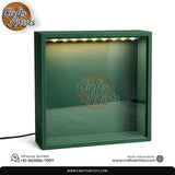 modern shadow box display frame with led light design-1