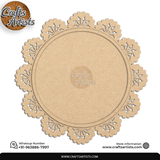 Premium Mirror MDF Board Base | Laser Cutout for Decoration Design-12