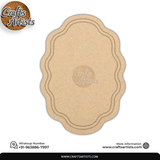 Premium Mirror MDF Board Base | Laser Cutout for Decoration Design-8