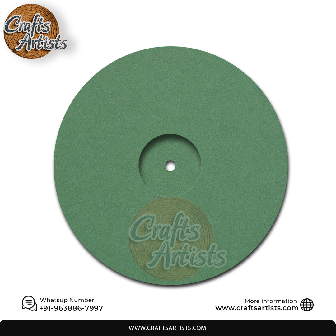 Premium Round MDF HDF Clock Base | Sharp Edge | Waterproof Art & Craft Board | 6mm, 8mm, 12mm & 18mm