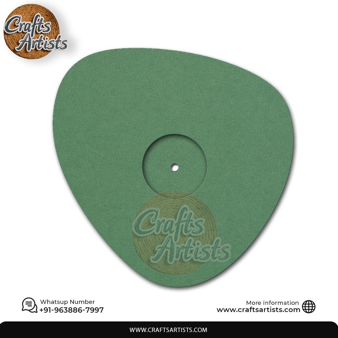 CrossEgg MDF HDF Clock Base | Sharp Edge | Waterproof Art & Craft Board | 6mm, 8mm, 12mm & 18mm