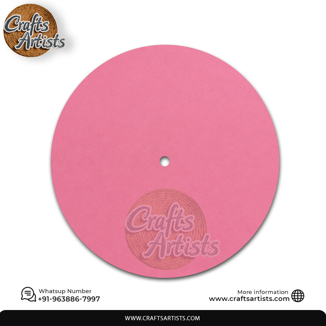 Premium Round MDF HDF Clock Base | Sharp Edge | Waterproof Art & Craft Board | 6mm, 8mm, 12mm & 18mm