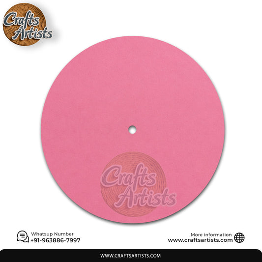 Premium Round MDF HDF Clock Base | Sharp Edge | Waterproof Art & Craft Board | 6mm, 8mm, 12mm & 18mm