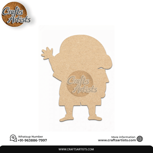 Shin-chan MDF Laser Cut Fridge Magnet – Plain Base Design-36