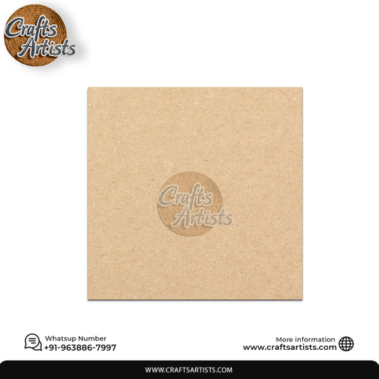 SquareMDF Laser Cut Fridge Magnet Plain Base  Design-13